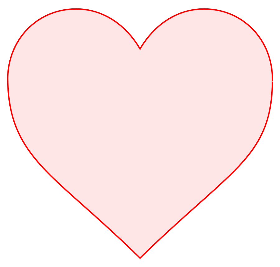 Pink heart Clipart, vector clip art online, royalty free design 