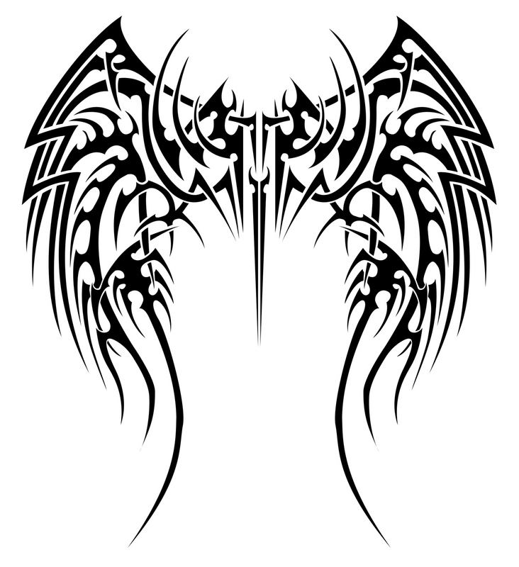 lisovzmesy: tribal dragon designs