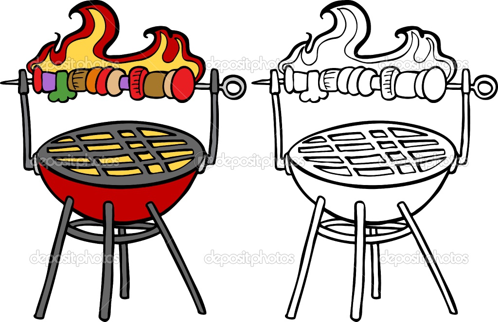 Bbq Clipart Black And White | Clipart library - Free Clipart Images