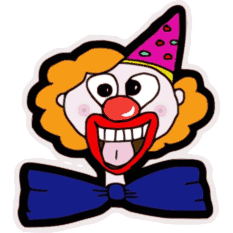 Clipart - Clown Face