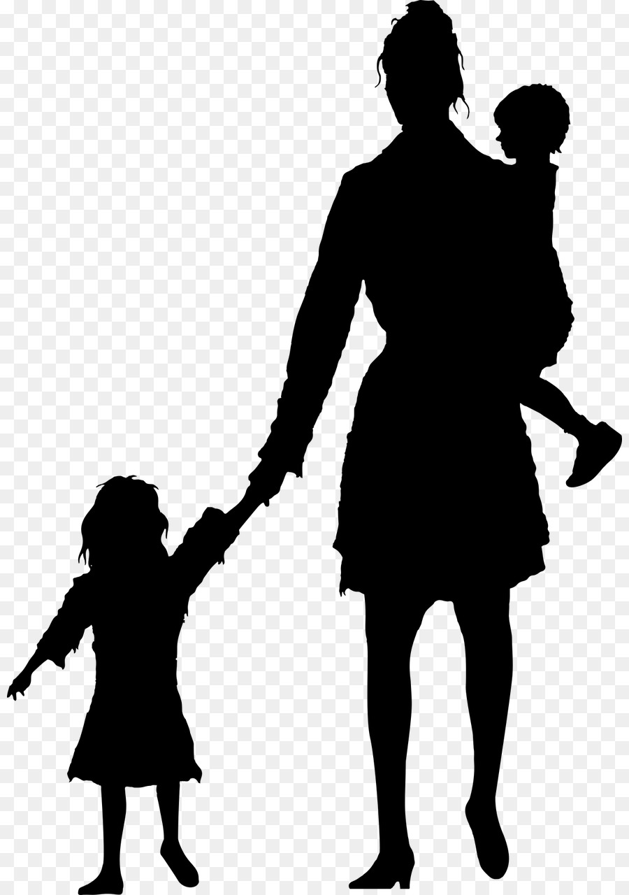 Mother Silhouette Child Stock photography - people vector png download - 880*1280 - Free Transparent Mother png Download.