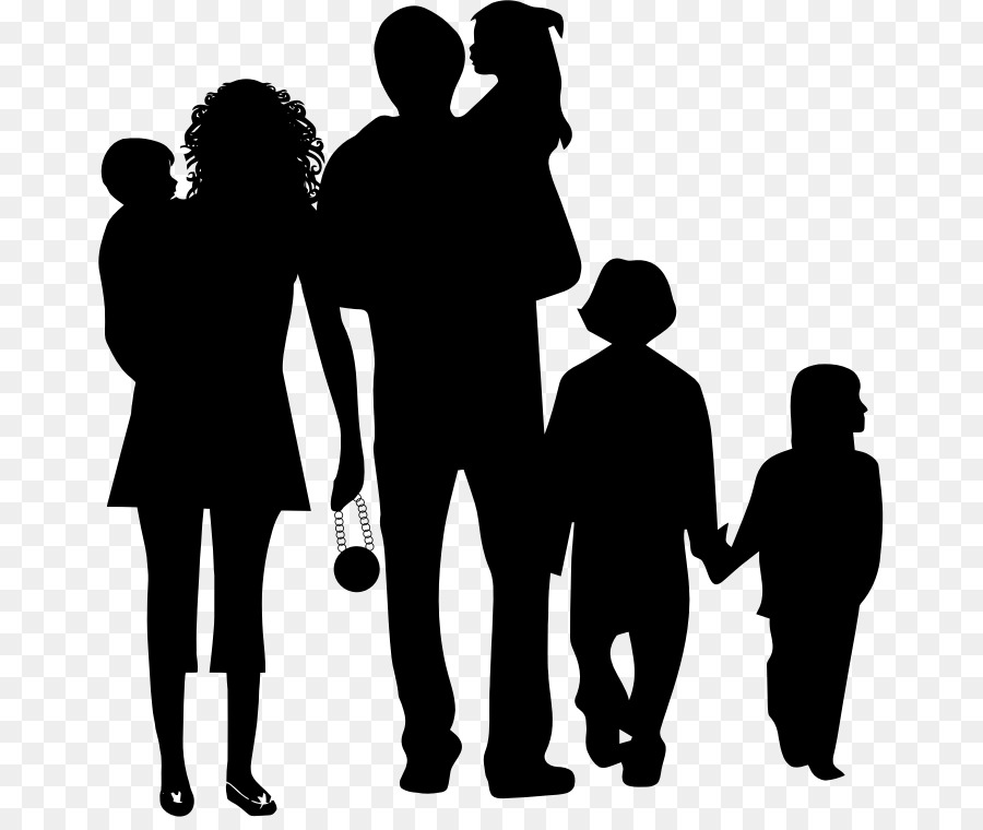 Family Silhouette Clip art - Family cartoon png download - 719*748 - Free Transparent Family png Download.