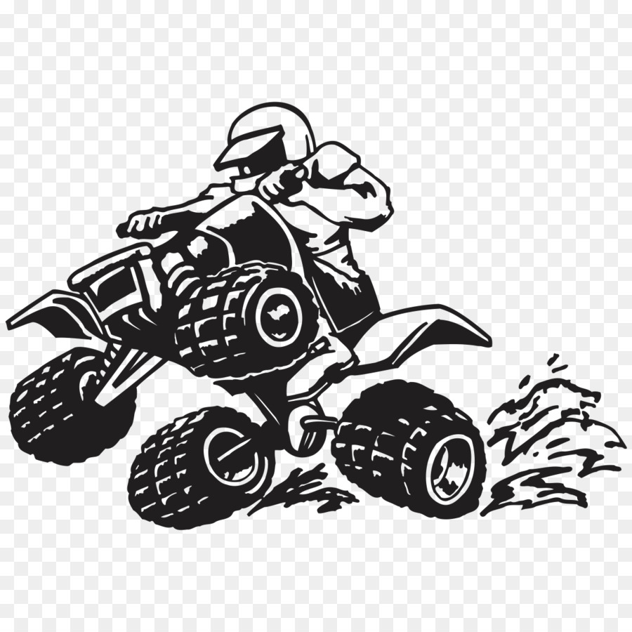 Car Decal All-terrain vehicle Sticker Motorcycle - atv 4 wheeler png download - 1201*1201 - Free Transparent Car png Download.