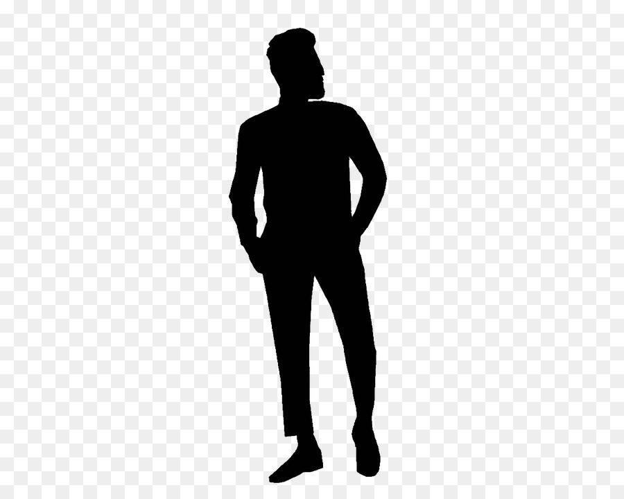 Silhouette Portable Network Graphics Portrait Man Image - man silhouette png standing shoulder png download - 720*720 - Free Transparent Silhouette png Download.
