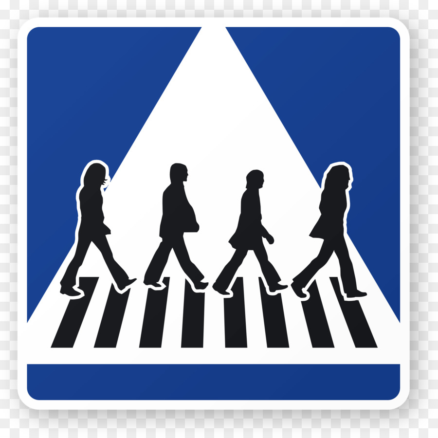 Abbey Road The Beatles Silhouette Help! - road png download - 2010*2010 - Free Transparent  png Download.