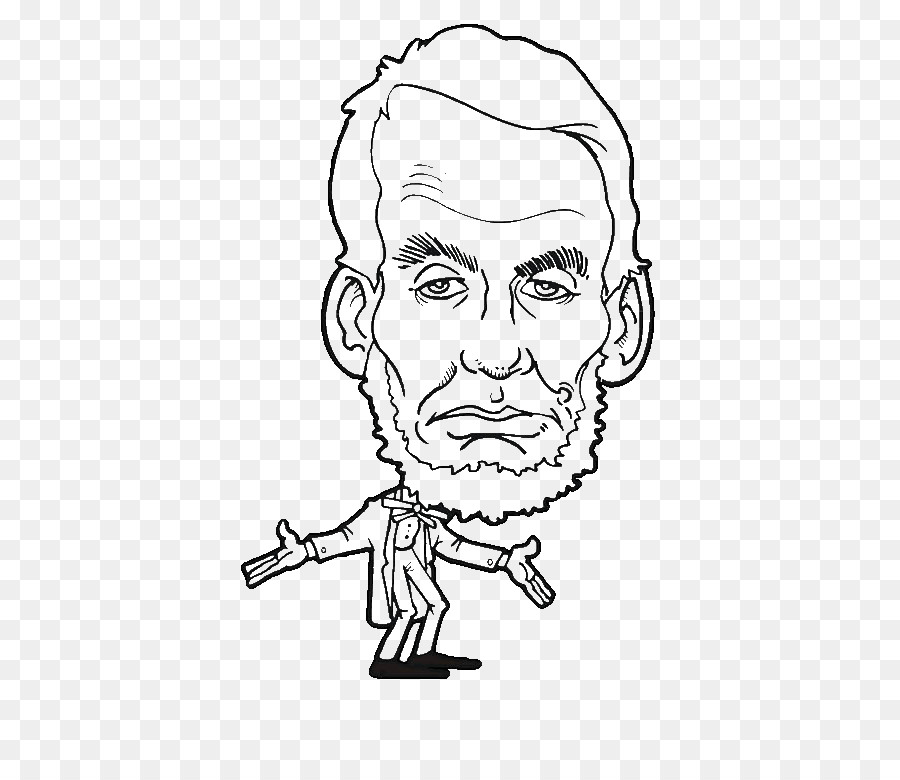 Abraham Lincoln Coloring book Lincoln Memorial Caricature Adult - Lincolns Birthday png download - 600*776 - Free Transparent Abraham Lincoln png Download.