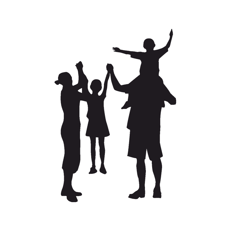 family reunion silhouette png
