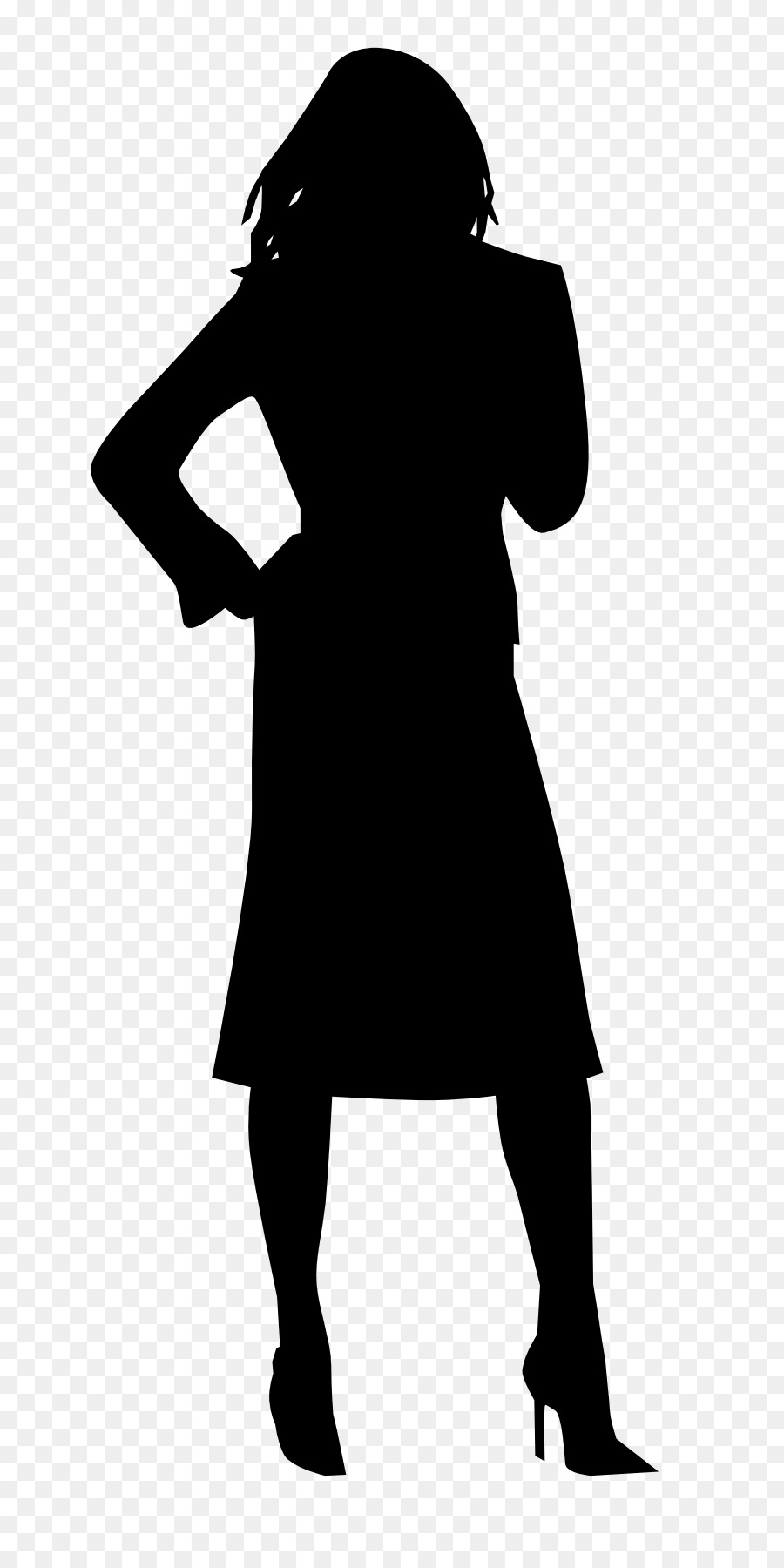 Free African American Woman Face Silhouette, Download Free Clip Art
