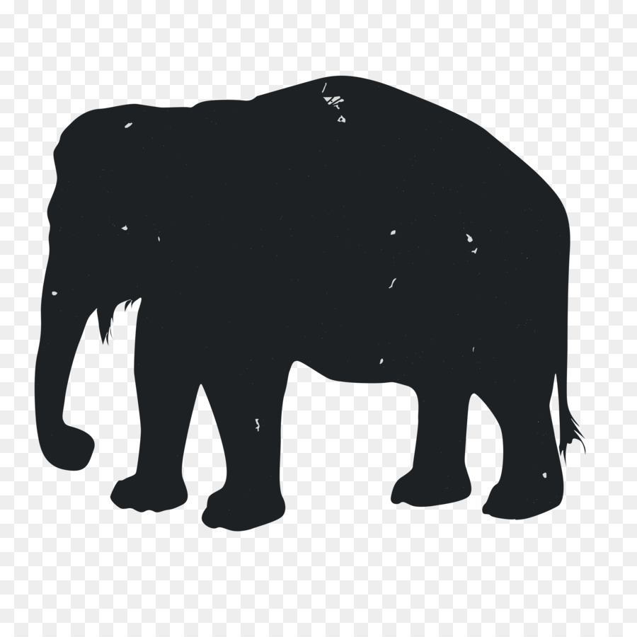African elephant Silhouette Indian elephant Animal - Animal Silhouettes png download - 3600*3600 - Free Transparent African Elephant png Download.