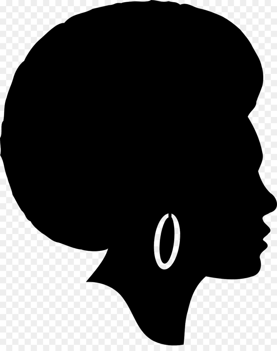 Silhouette African American Female Clip art - Silhouette png download - 1027*1280 - Free Transparent Silhouette png Download.