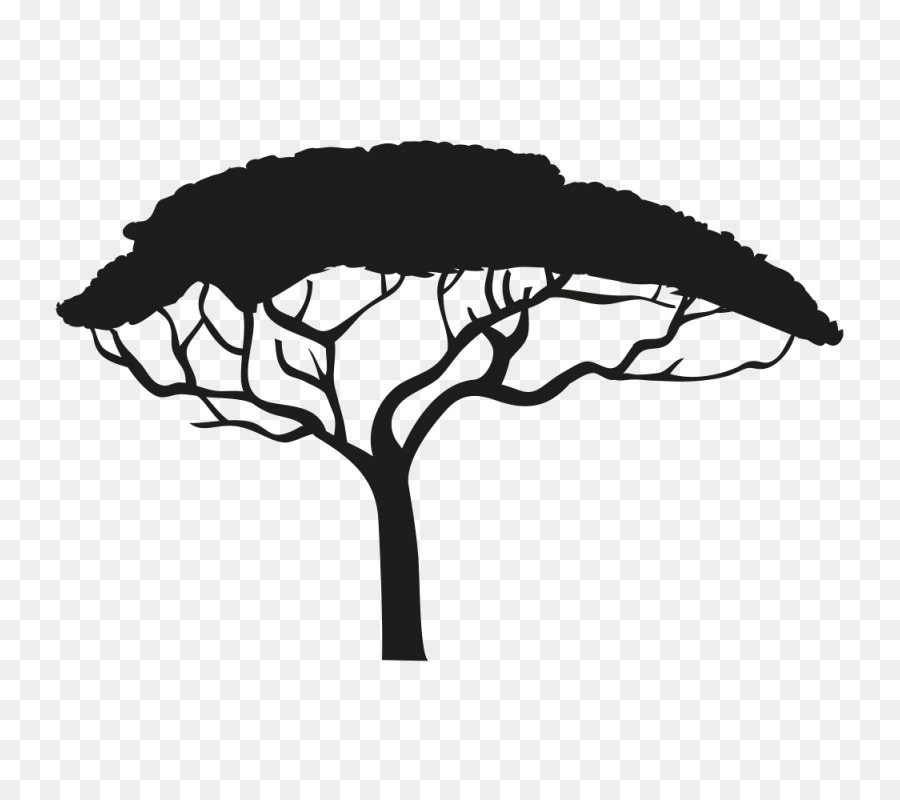 Africa Silhouette Tree Drawing - urban vector png download - 800*800 - Free Transparent Africa png Download.