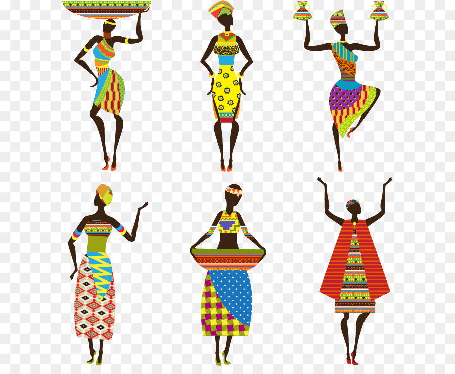 African art Clip art - African woman design vector material download png download - 653*724 - Free Transparent Africa png Download.