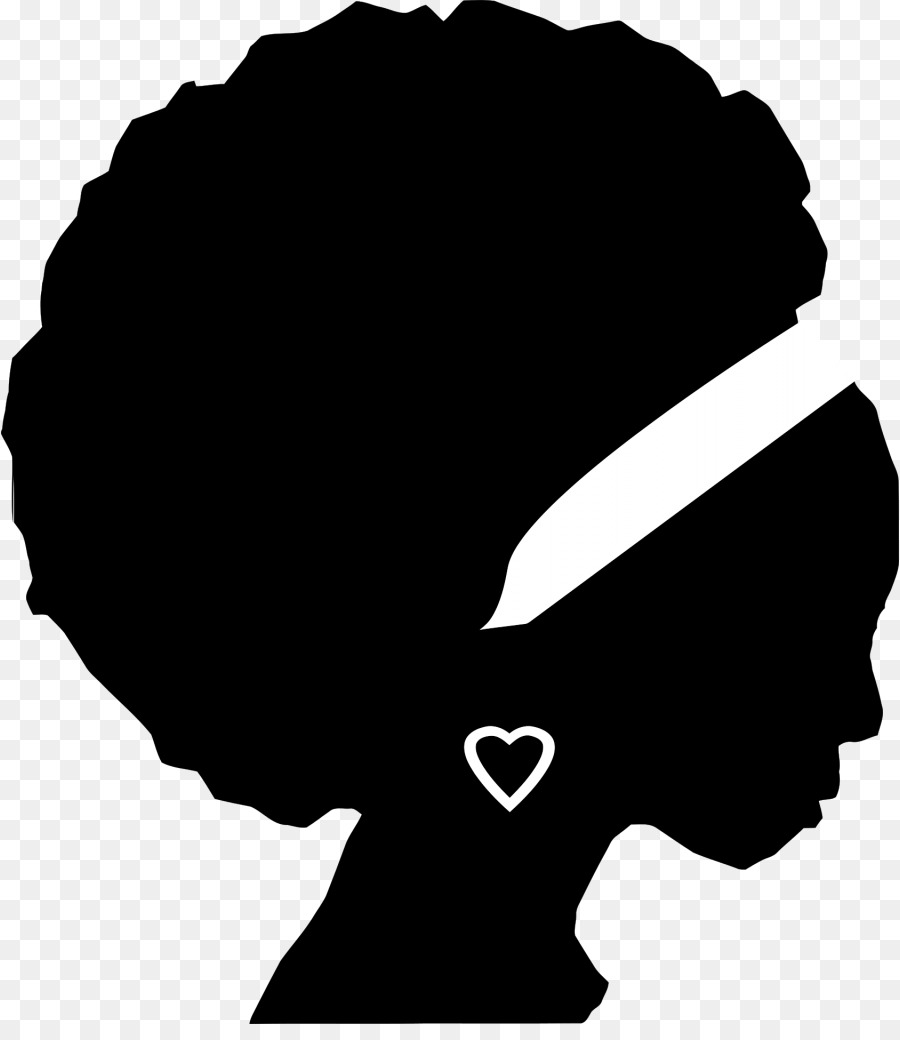 African American Female Silhouette Clip art - afro png download - 898*1024 - Free Transparent African American png Download.