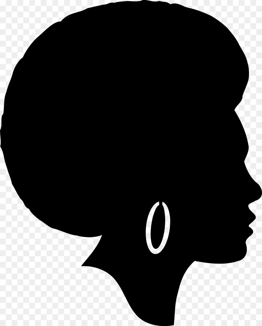 Silhouette Male Afro Clip art - afro png download - 1929*2400 - Free Transparent Silhouette png Download.