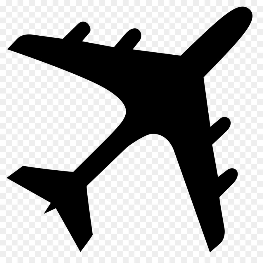 Airplane Aircraft Silhouette Clip art - Plane png download - 1024*1024 - Free Transparent Airplane png Download.