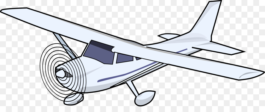 Airplane Cessna 172 Cessna 150 Clip art - aircraft png download - 2400*962 - Free Transparent Airplane png Download.