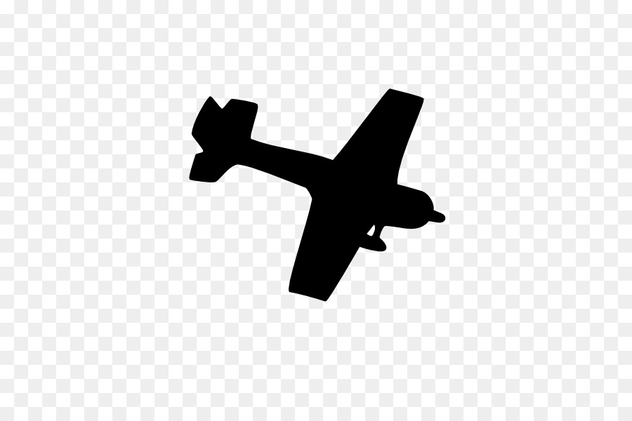Airplane Light aircraft Silhouette Clip art - airplane png download - 600*600 - Free Transparent Airplane png Download.