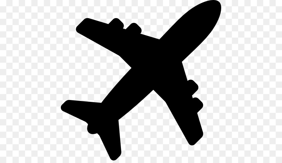 Airplane Silhouette Clip art - airplane png download - 512*512 - Free Transparent Airplane png Download.