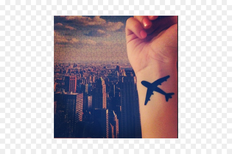 Abziehtattoo Airplane New York City Yandex Search - 3d Tattoo png download - 600*600 - Free Transparent Tattoo png Download.