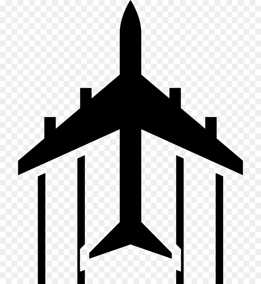 Airplane Aircraft Clip art Vector graphics Silhouette - airplane png download - 776*980 - Free Transparent Airplane png Download.