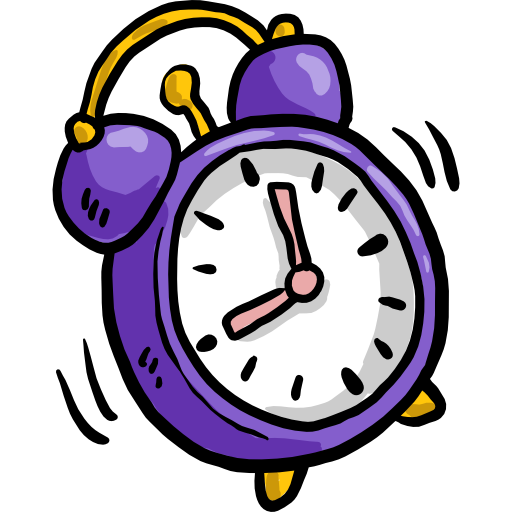 Alarm Clock Tool Icon Cartoon Alarm Clock Png Download 512512