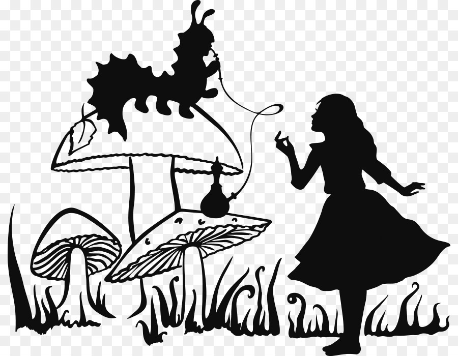 Download Free Alice In Wonderland Silhouette Free Download Free Clip Art Free Clip Art On Clipart Library SVG Cut Files