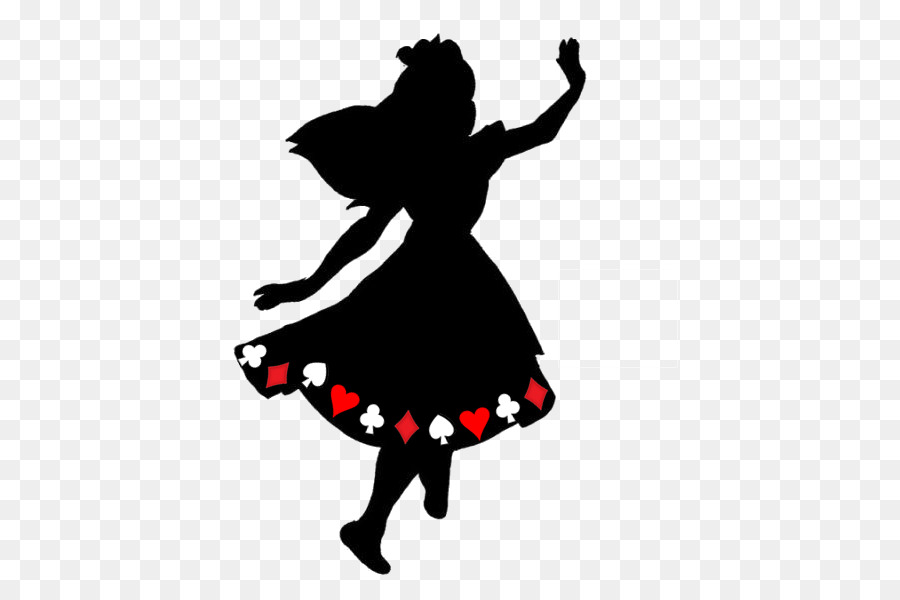 Download Free Alice In Wonderland Silhouette Vector Download Free Clip Art Free Clip Art On Clipart Library SVG Cut Files