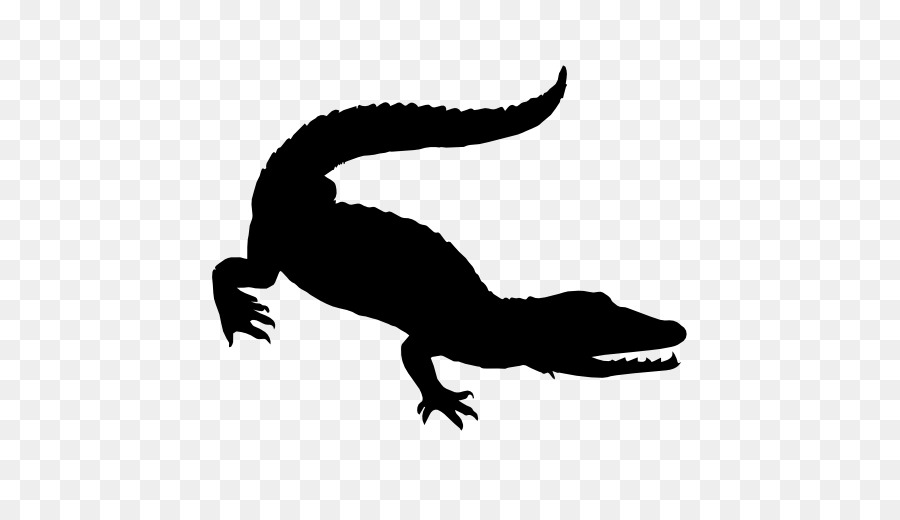 Crocodile Reptile Alligator Shape - Crocodile Silhouette png download - 512*512 - Free Transparent Crocodile png Download.