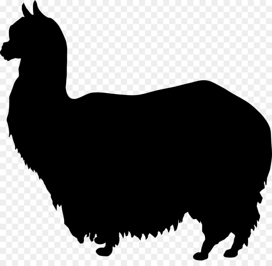 Alpaca Silhouette Sheep Wikipedia - Silhouette png download - 1069*1024 - Free Transparent Alpaca png Download.