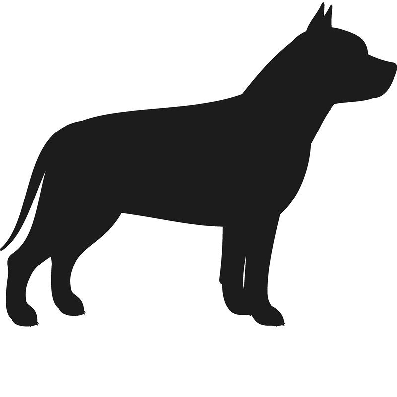 pug dog silhouette png
