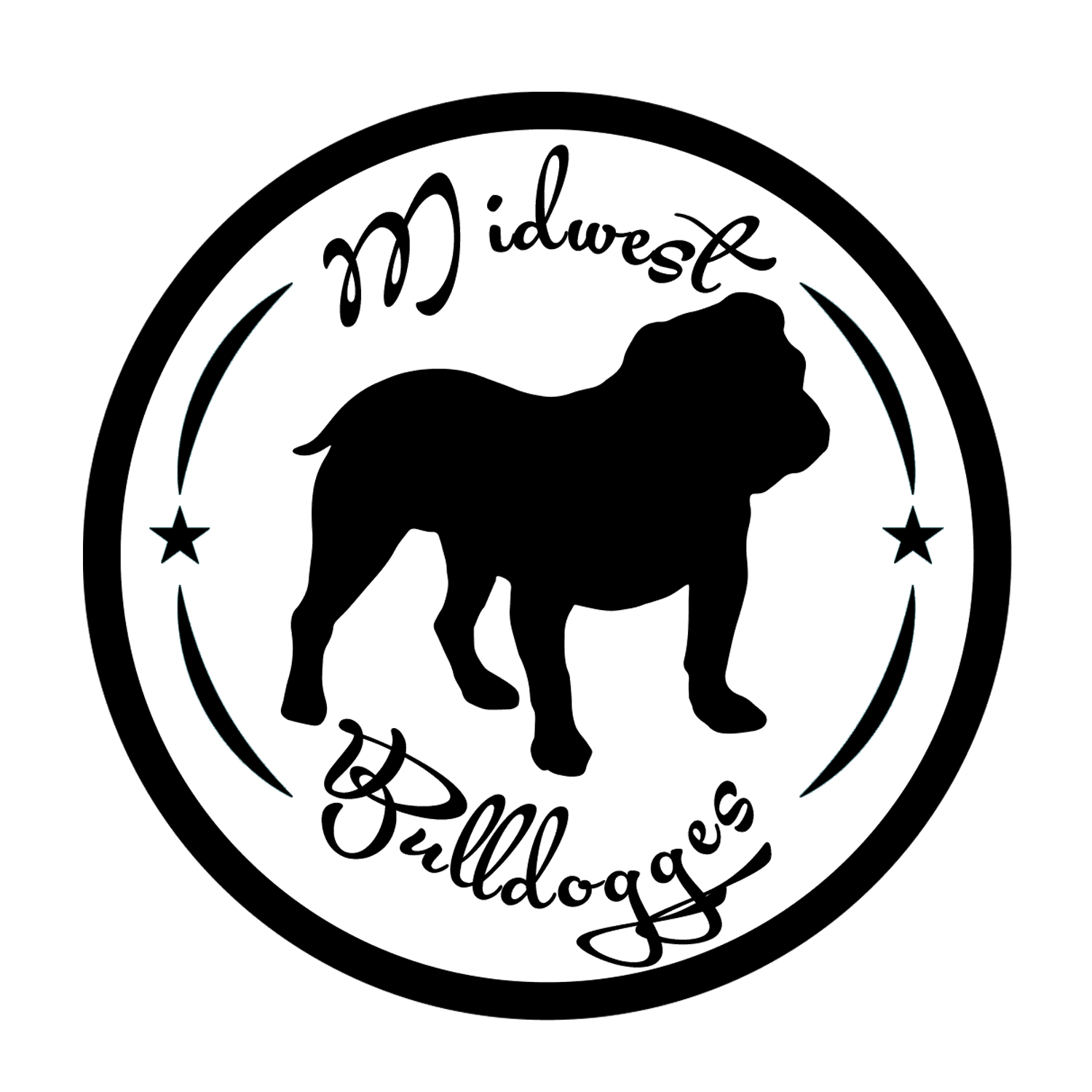 american bulldog clipart free bulldog silhouette
