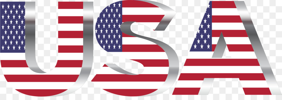 Flag of the United States Typography Clip art - USA png download - 2280*782 - Free Transparent United States png Download.