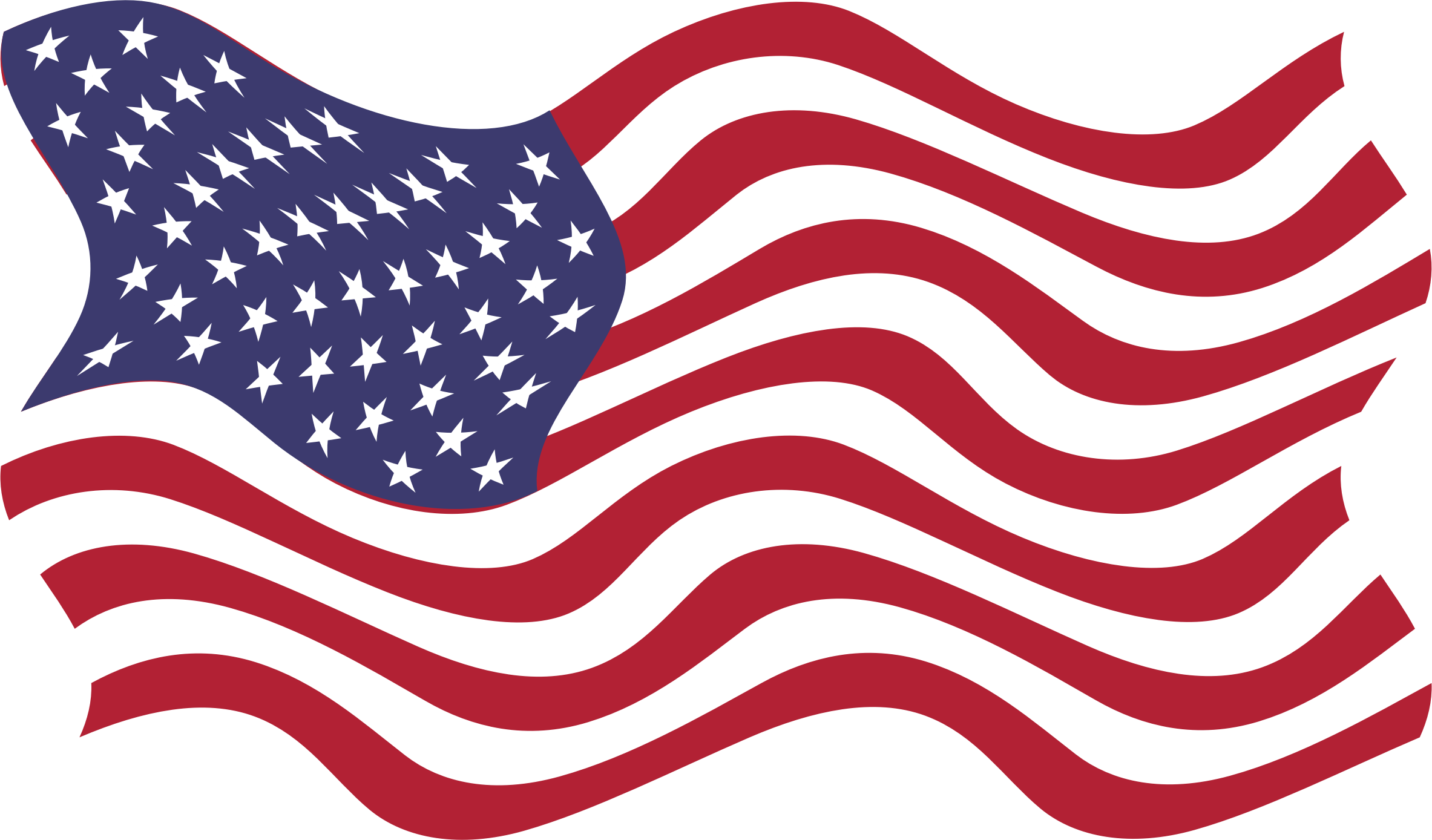 Flag of the United States Clip art - America png download - 2366*1388