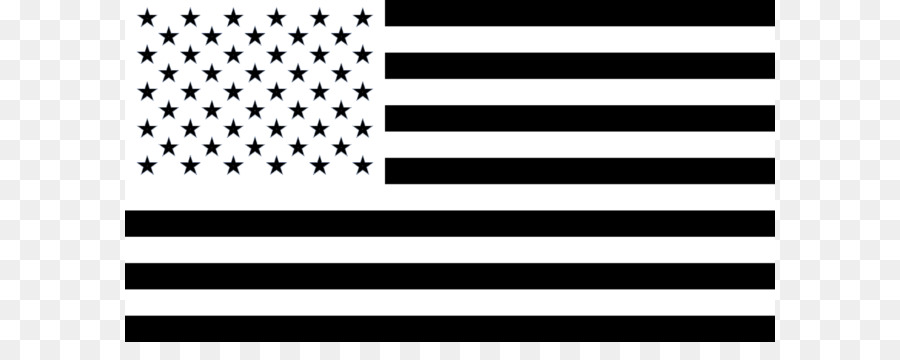 Flag of the United States Black Clip art - American Flag Clip Art png