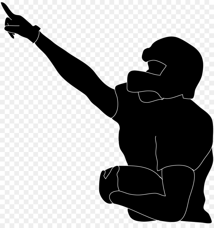 Silhouette American football NFL - Football Player Silhouette png download - 1502*1587 - Free Transparent Silhouette png Download.