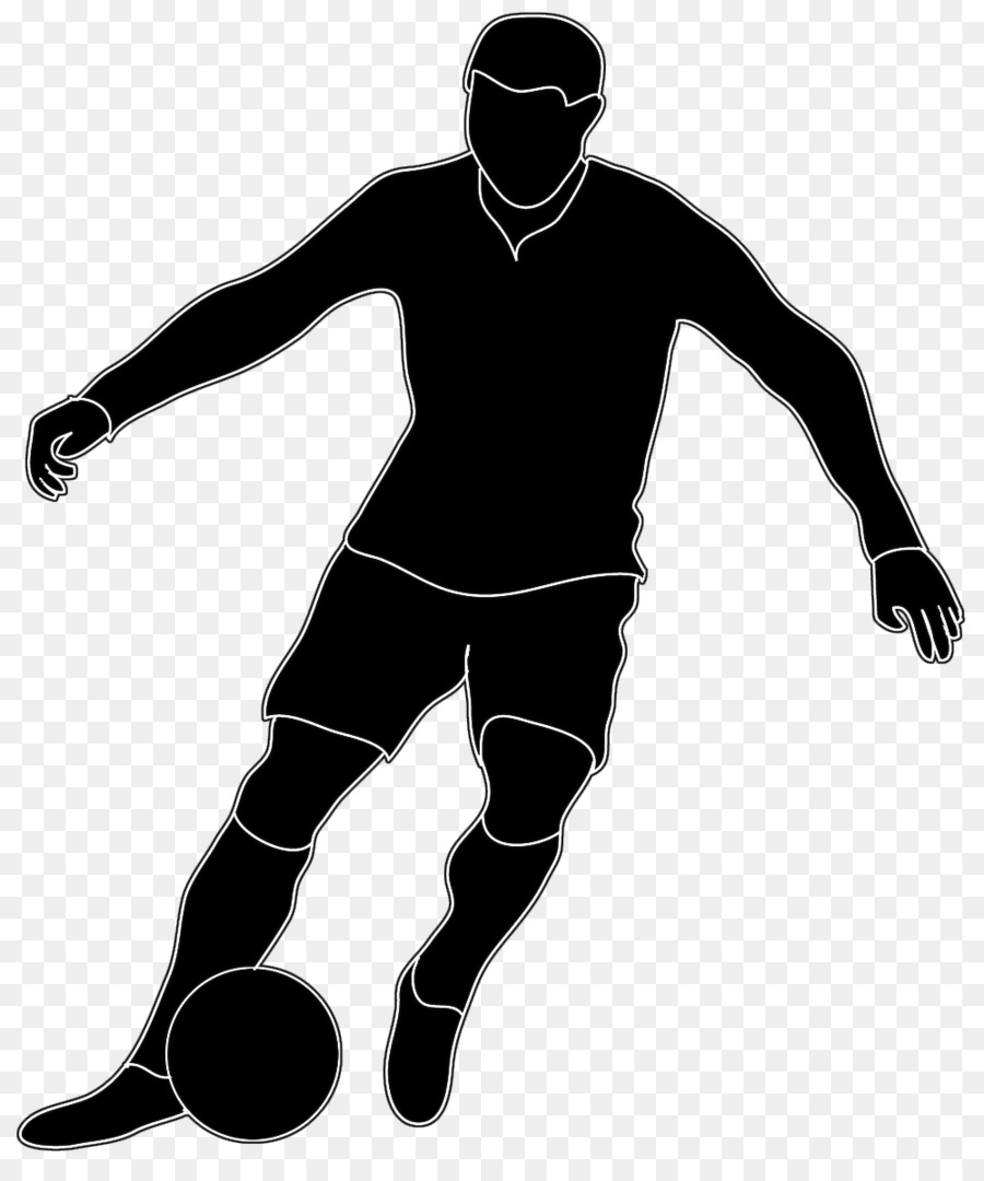 Football player American football Black and white Clip art - Soccer Cliparts Silhouette png download - 999*1181 - Free Transparent Football Player png Download.