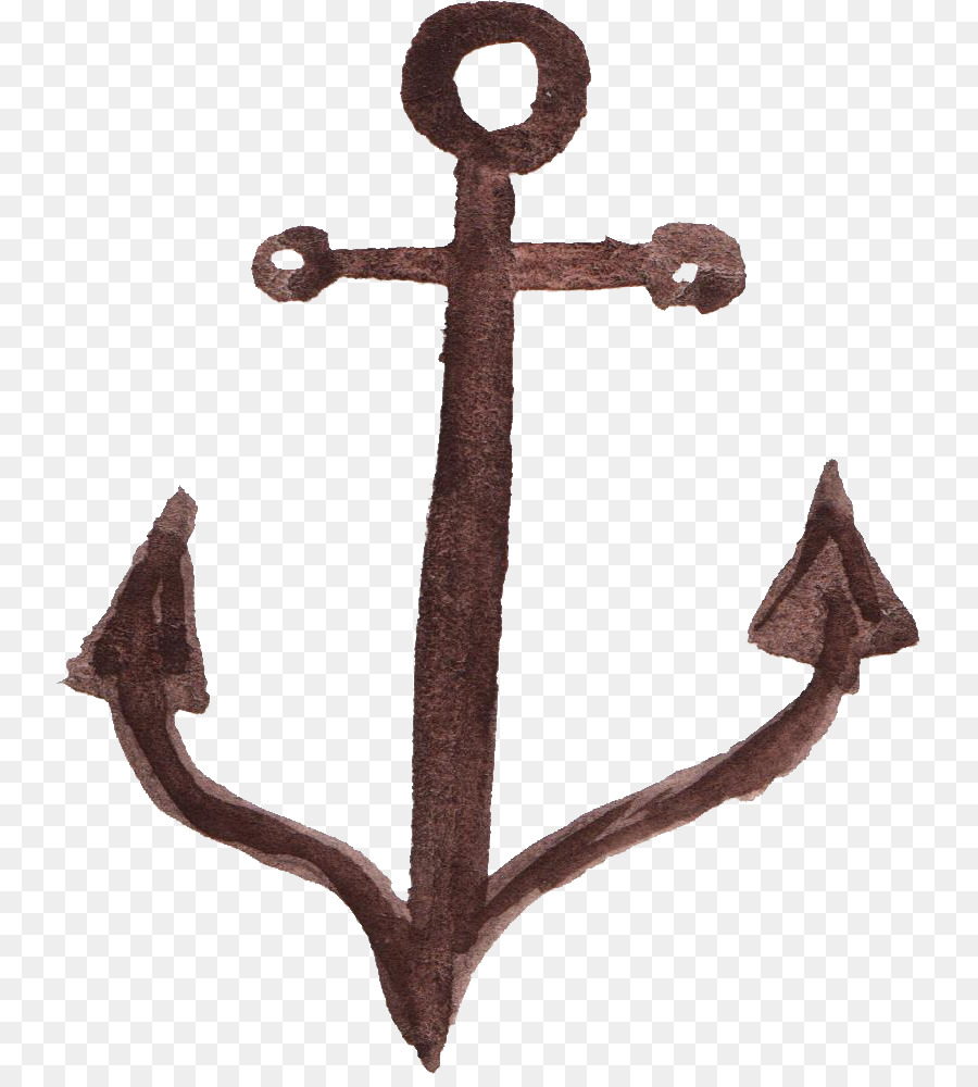 Anchor Watercolor painting - anchor png download - 795*988 - Free Transparent Anchor png Download.