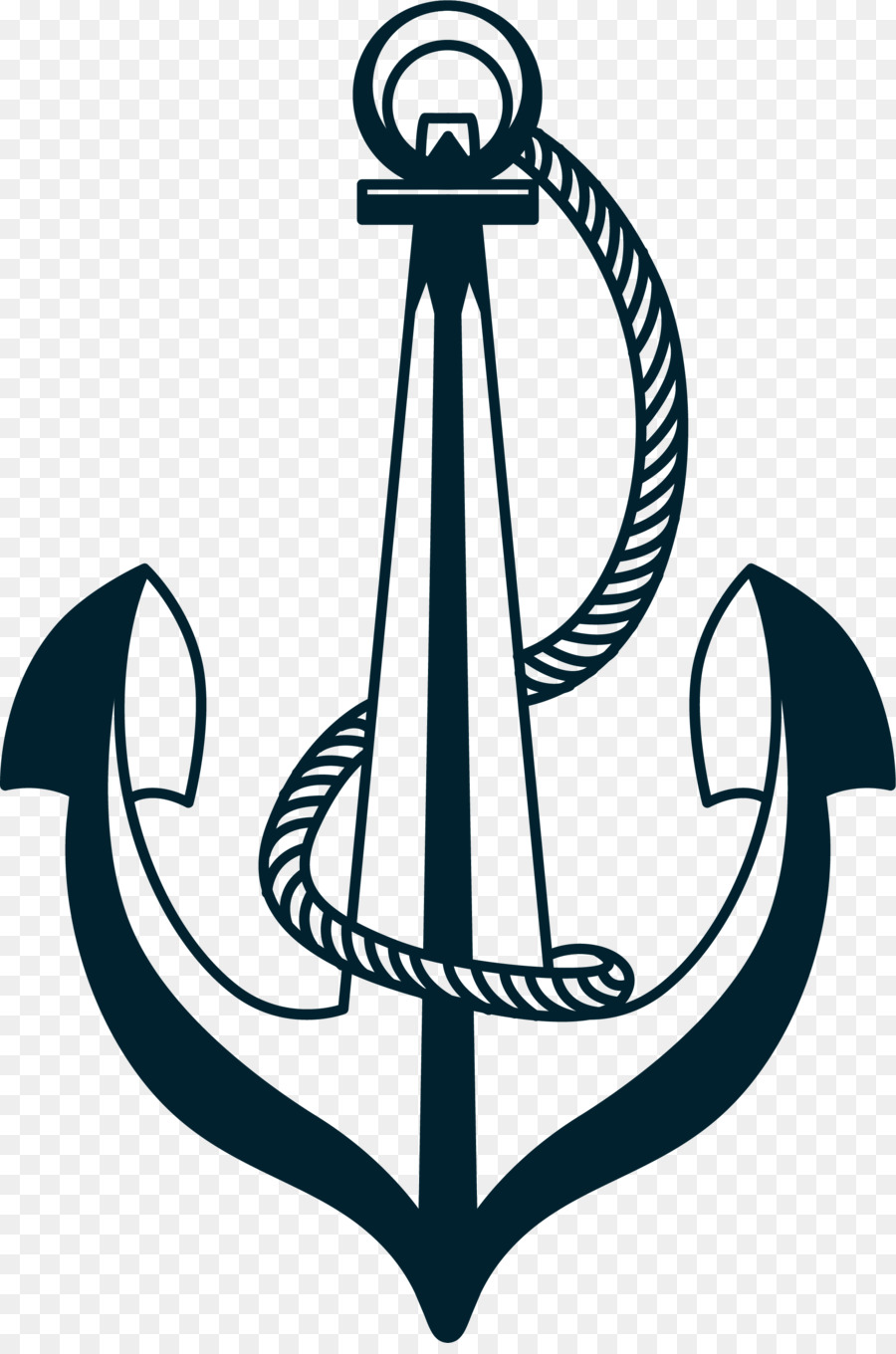 Anchor Ship Watercraft Rope Clip art - Hand painted green anchor rope png download - 2001*3000 - Free Transparent Anchor png Download.
