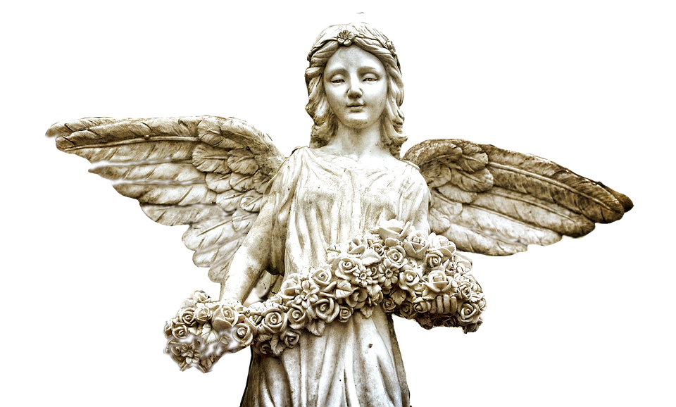 angel statue transparent
