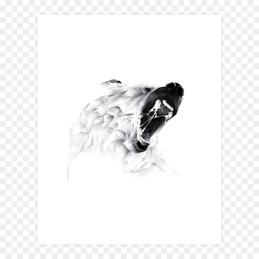 Polar bear Grizzly bear Drawing Canidae - bear png download - 740*900 - Free Transparent Bear png Download.