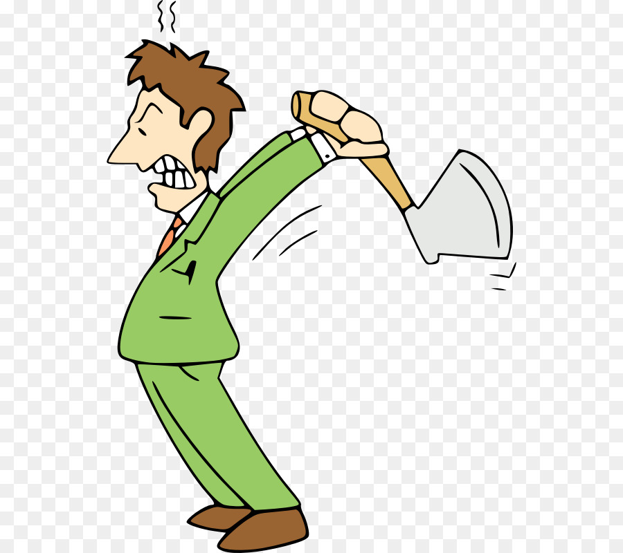 Cartoon Animation Clip art - angry man png download - 592*800 - Free Transparent  Cartoon png Download.