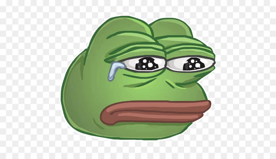 Pepe the Frog Kermit the Frog Sticker Sadness - frog png download - 512*512 - Free Transparent Pepe The Frog png Download.