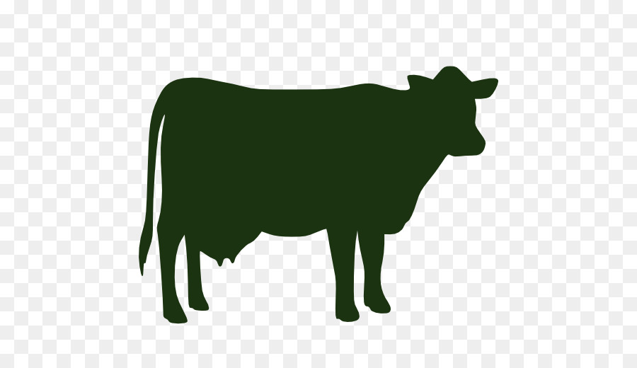 Jersey cattle Beef cattle Holstein Friesian cattle Highland cattle Angus cattle - Silhouette png download - 512*512 - Free Transparent Jersey Cattle png Download.