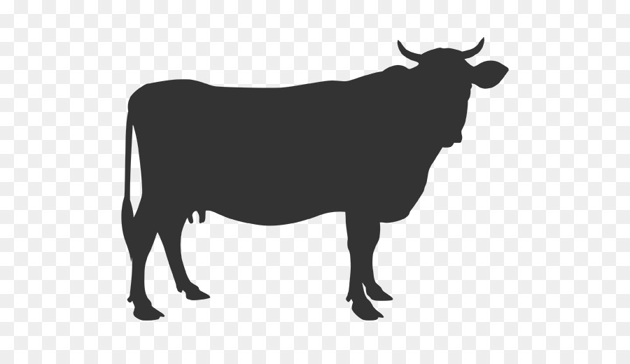 Angus cattle Baka Drawing Silhouette - Silhouette png download - 600*511 - Free Transparent Angus Cattle png Download.
