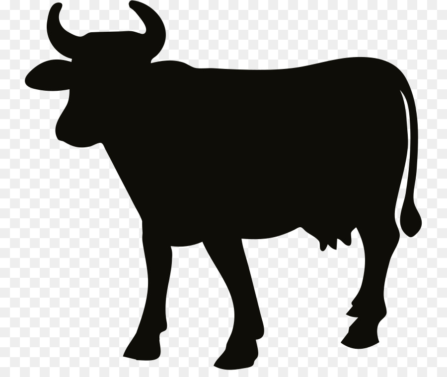 Angus cattle Silhouette - cow png download - 800*746 - Free Transparent Angus Cattle png Download.