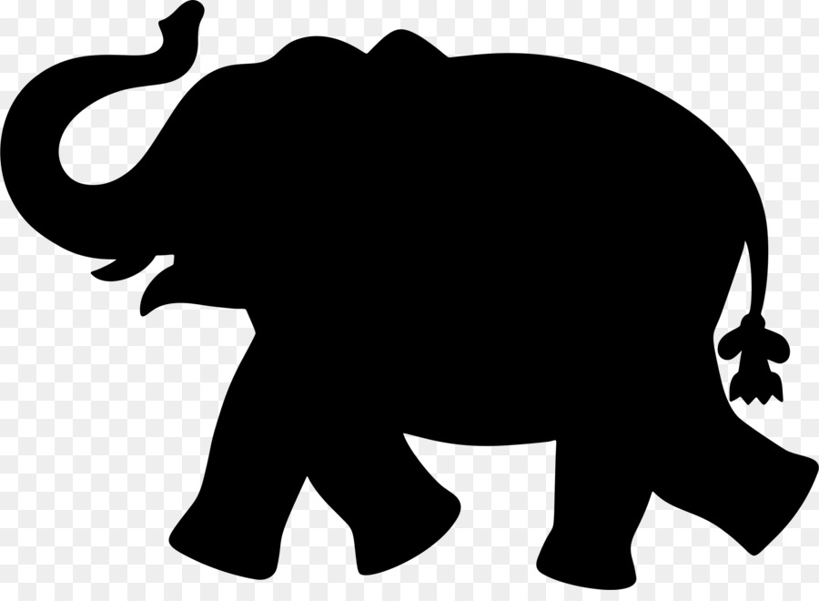 Silhouette Elephant Clip art - playful png download - 2356*1697 - Free Transparent Silhouette png Download.