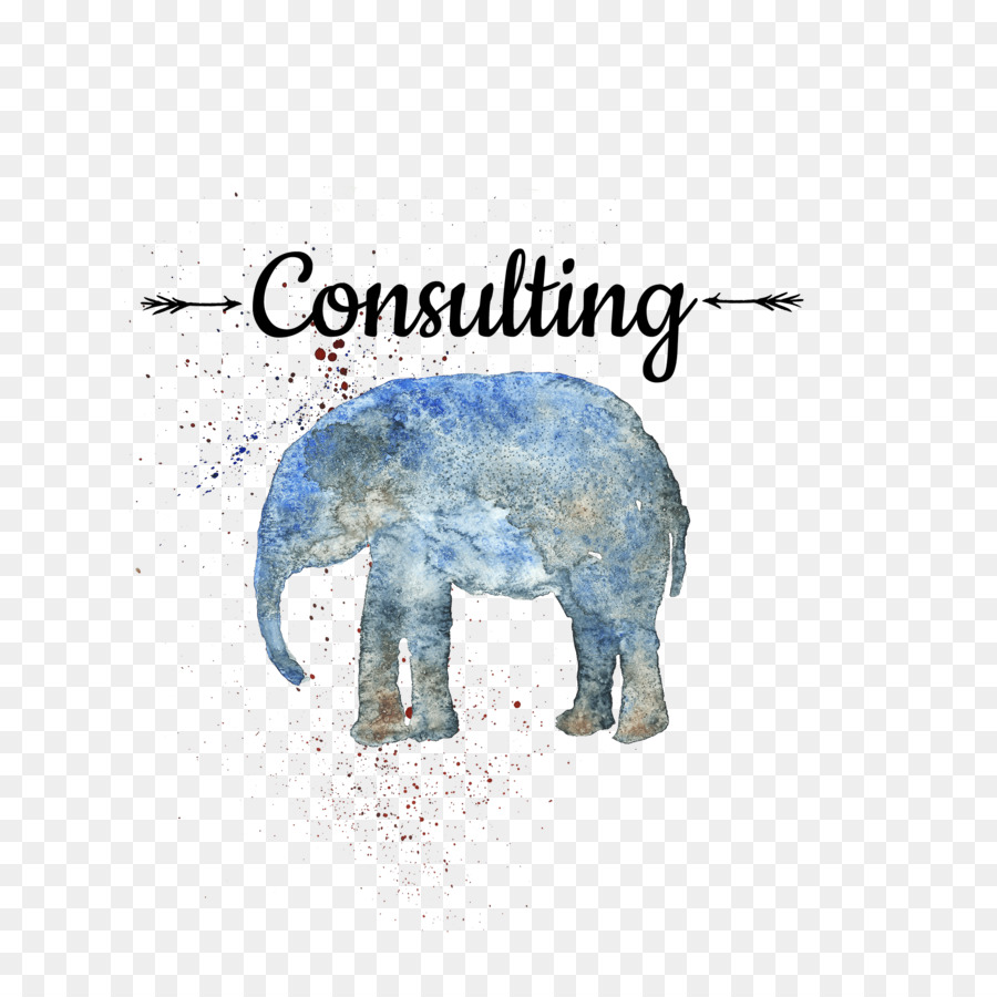 African elephant Watercolor painting Drawing - Silhouette png download - 2000*2000 - Free Transparent African Elephant png Download.