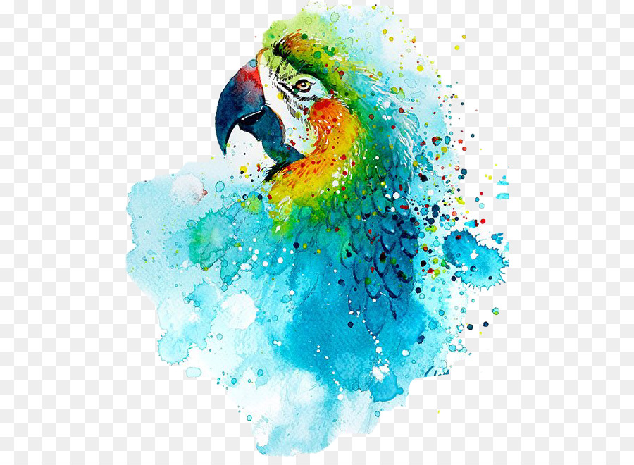 Watercolor: Animals Watercolor painting Artist - painting png download - 546*649 - Free Transparent Watercolor Animals png Download.