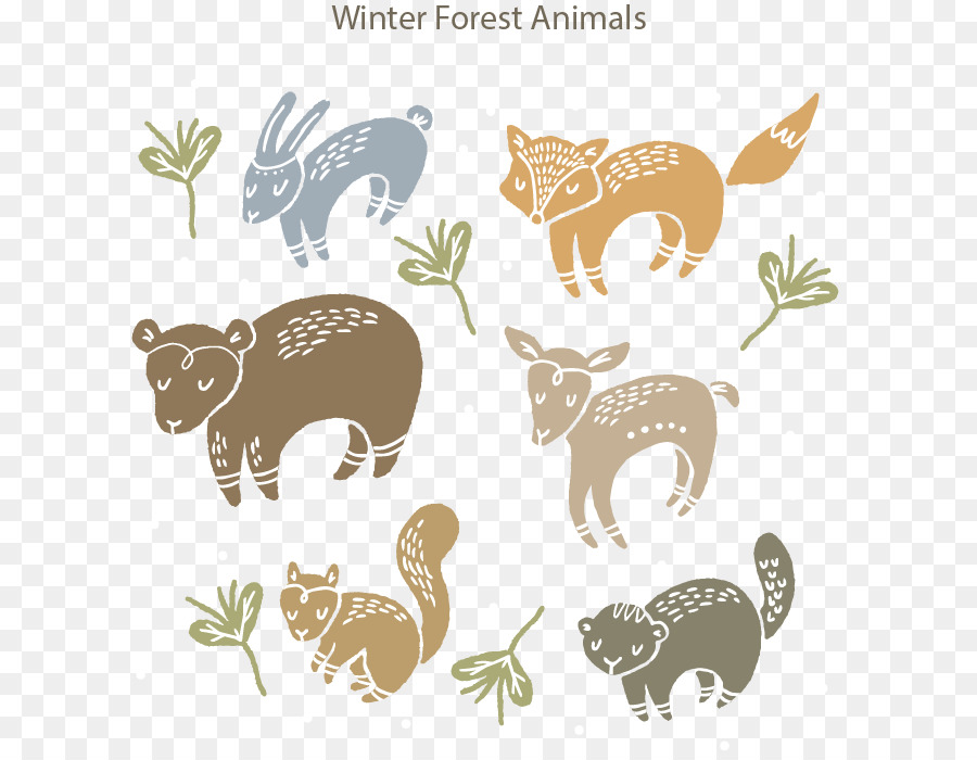 Forest Animals Squirrel Illustration - Winter forest animals png download - 658*692 - Free Transparent Forest Animals png Download.