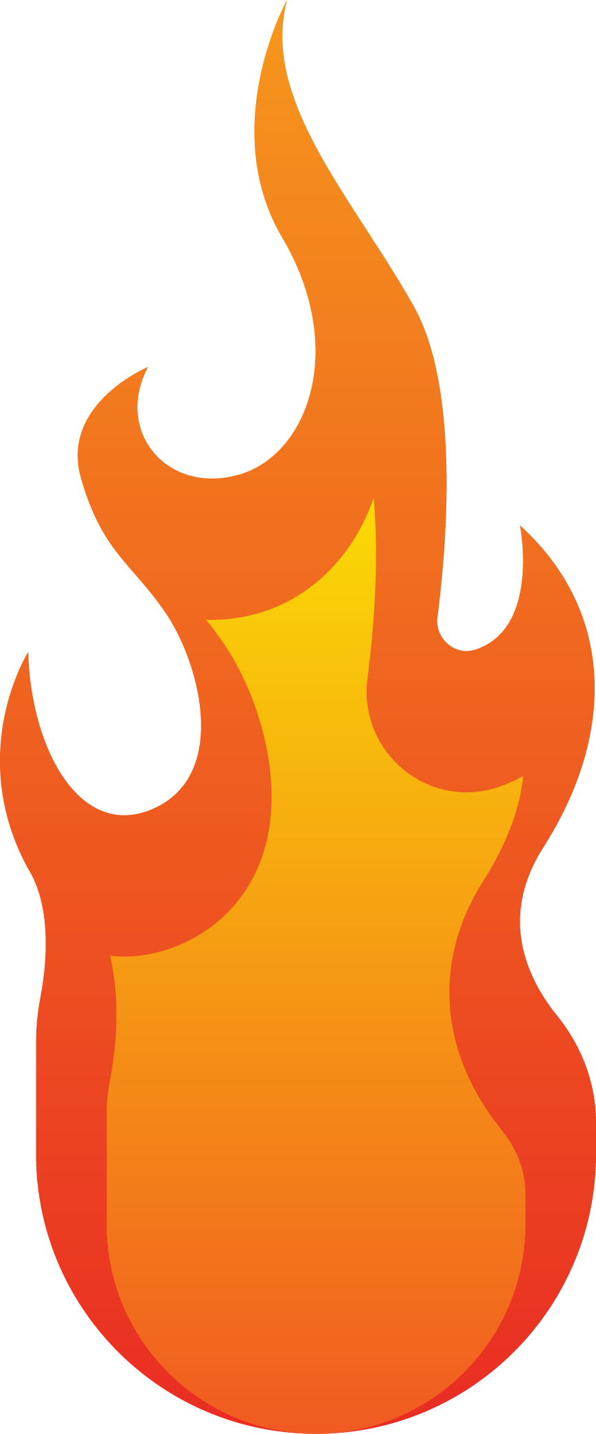 Fire Flame Combustion - Cartoon fire png download - 868*2089 - Free